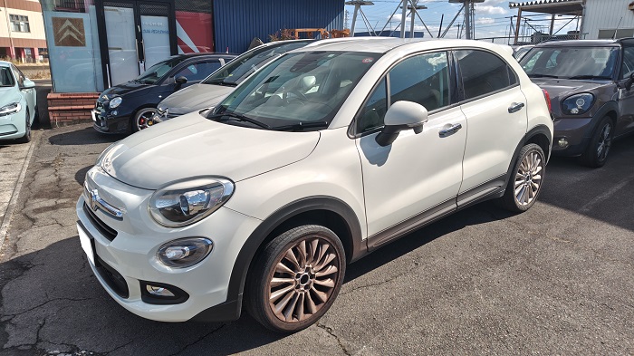 FIAT500X　車検入庫